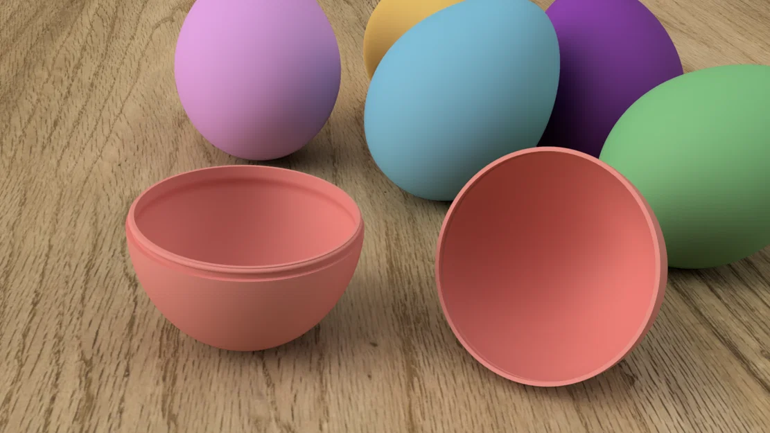 Mô hình Trứng Phục Sinh (Easter Surprise Eggs) in 3D độc đáo - Image 3