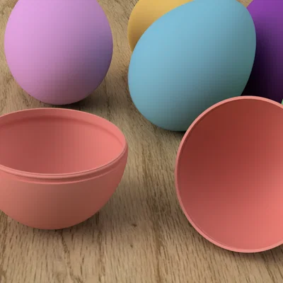 Mô hình Trứng Phục Sinh (Easter Surprise Eggs) in 3D độc đáo