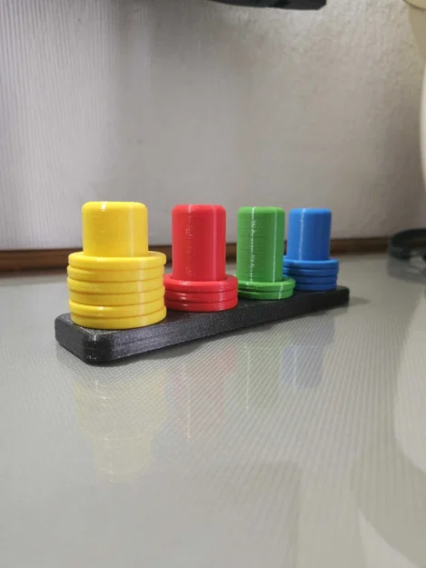 JUEGO DIDACTICO – Trò chơi giáo dục rèn vận động tinh, học nhận biết màu - Image 1
