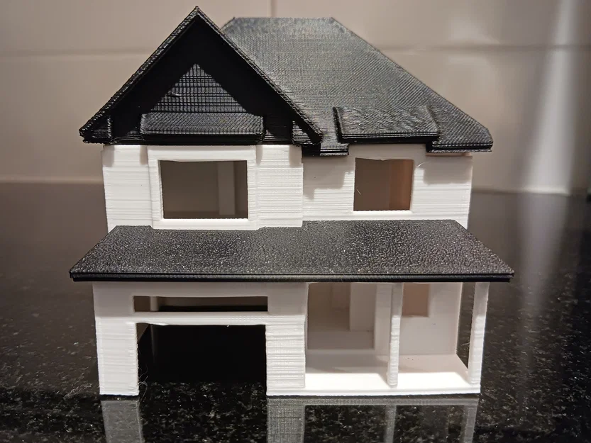 Nhà Cottage (Realistic) – Mô hình đúng tỉ lệ, có vách ngăn phòng - Image 1
