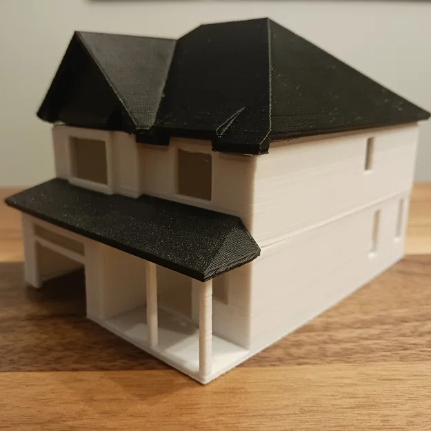 Nhà Cottage (Realistic) – Mô hình đúng tỉ lệ, có vách ngăn phòng - Image 4