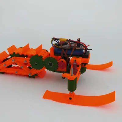 Xe Trượt Tuyết RC In 3D Open Source (dùng electronics Open rc f1)