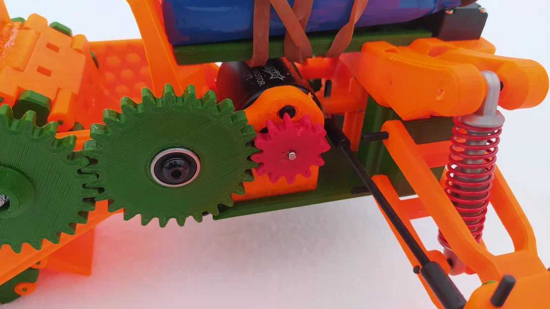 Xe Trượt Tuyết RC In 3D Open Source (dùng electronics Open rc f1) - Image 7