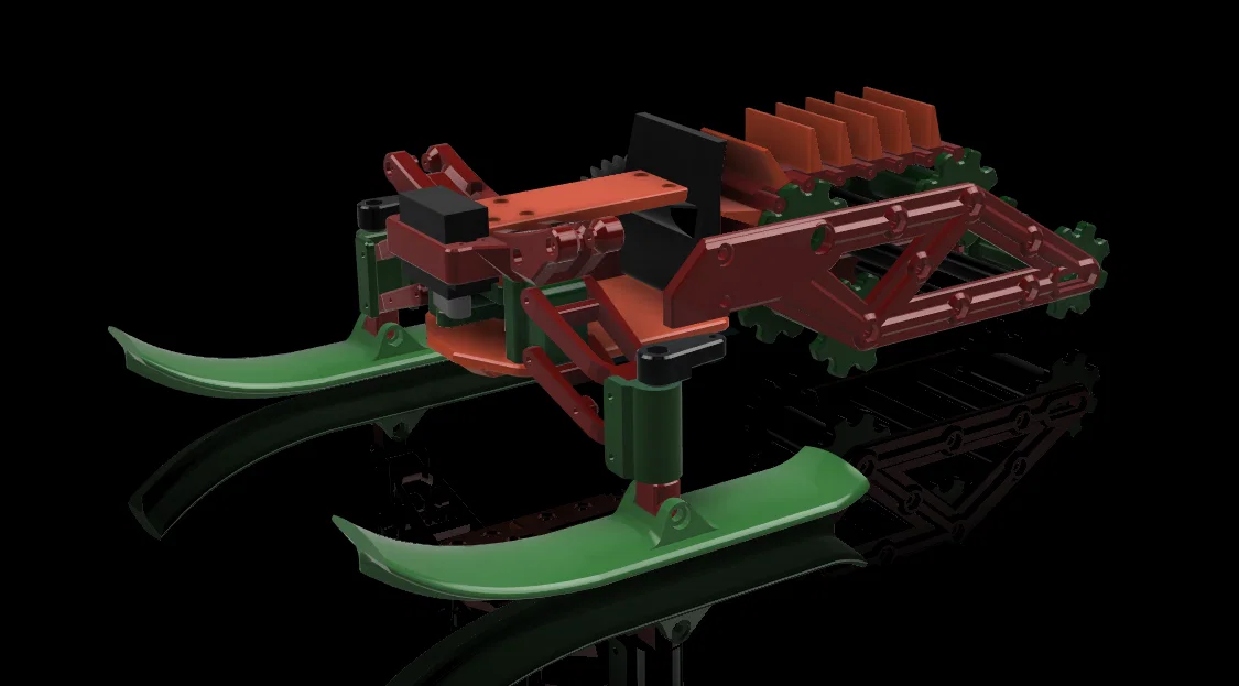 Xe Trượt Tuyết RC In 3D Open Source (dùng electronics Open rc f1) - Image 9