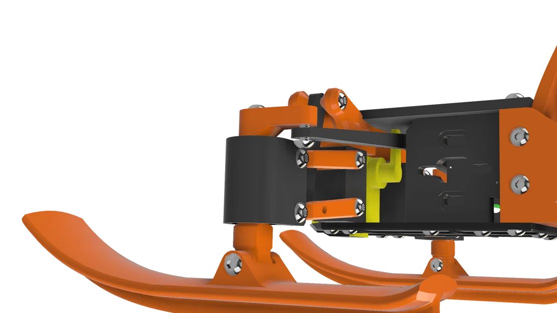 Arctic Tinyrider RC snowmobile (snowmobile RC thu nhỏ 0,6x) - Image 5