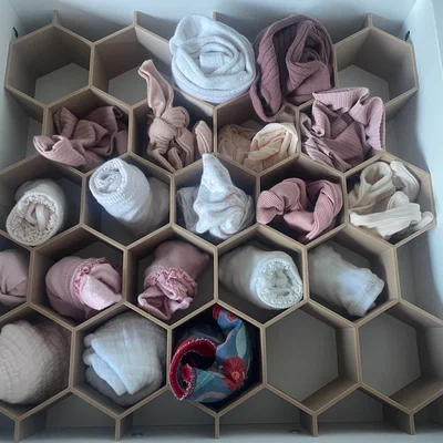 Khay chia ngăn vớ ngăn kéo (Sock Draw Organiser)