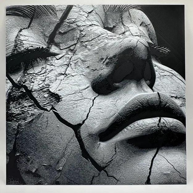 HueForge - Wall Art - “Fragile” - Image 1