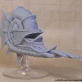 Mô hình Illithid Nautiloid Miniature Mind Flayer Spelljammer Ship từ DnD - Thumbnail 2