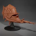 Mô hình Illithid Nautiloid Miniature Mind Flayer Spelljammer Ship từ DnD - Thumbnail 5