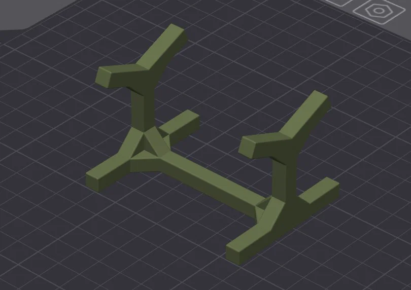 Giá đỡ đạn dược dạng Y tỉ lệ 1/10 (Munitions Y-Stand) - Image 2