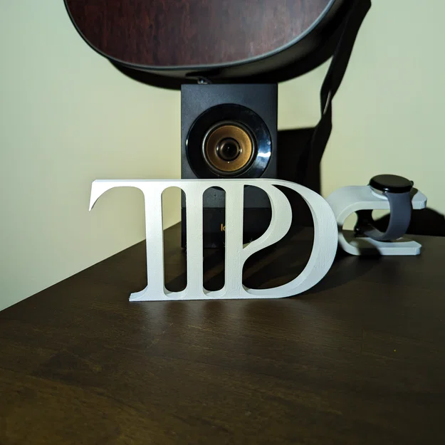 Mô hình 3D Logo Taylor Swift TPD (The Tortured Poets Department) - Image 2