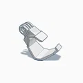 Ngàm gắn cằm (chin mount) Alpinestars SM5 - Thumbnail 4