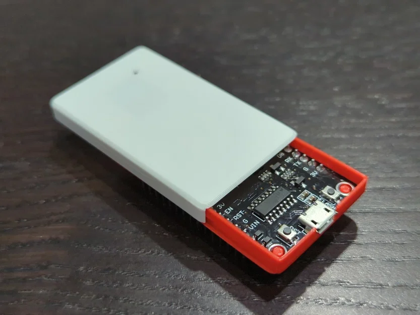 Hộp Slim cho NodeMcu V3 (Slim NodeMcu V3 Case) - Image 2
