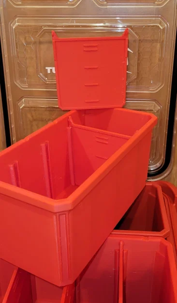 Khay chữ nhật chia 4 ngăn tương thích Milwaukee Packout (vách ngăn tháo rời) - Image 2