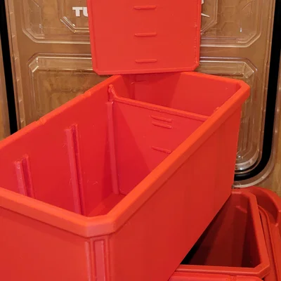 Khay chữ nhật chia 4 ngăn tương thích Milwaukee Packout (vách ngăn tháo rời)