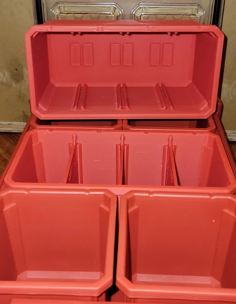 Khay chữ nhật chia 4 ngăn tương thích Milwaukee Packout (vách ngăn tháo rời) - Image 7