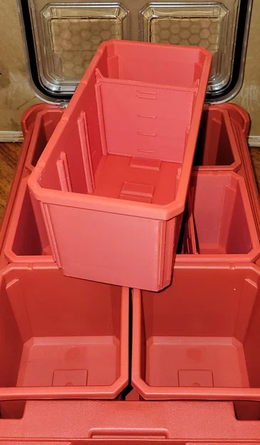 Khay chữ nhật chia 4 ngăn tương thích Milwaukee Packout (vách ngăn tháo rời) - Image 8