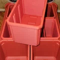 Khay chữ nhật chia 4 ngăn tương thích Milwaukee Packout (vách ngăn tháo rời) - Thumbnail 8