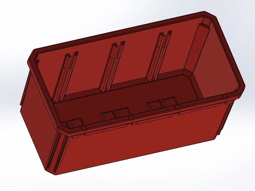 Khay chữ nhật chia 4 ngăn tương thích Milwaukee Packout (vách ngăn tháo rời) - Image 20