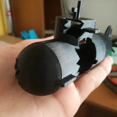 Tàu Ngầm Bị Chìm Cho Hồ Cá (Sunken Submarine for Aquarium)