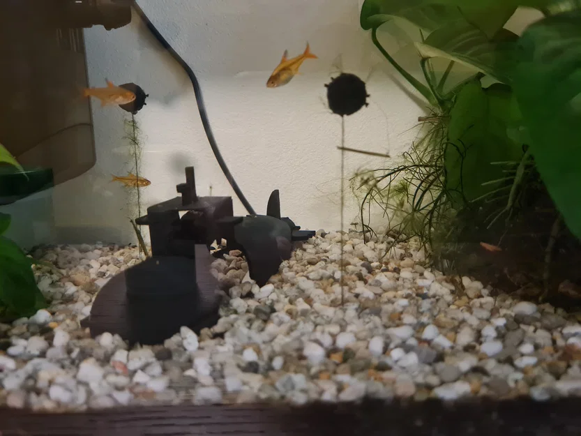 Tàu Ngầm Bị Chìm Cho Hồ Cá (Sunken Submarine for Aquarium) - Image 3