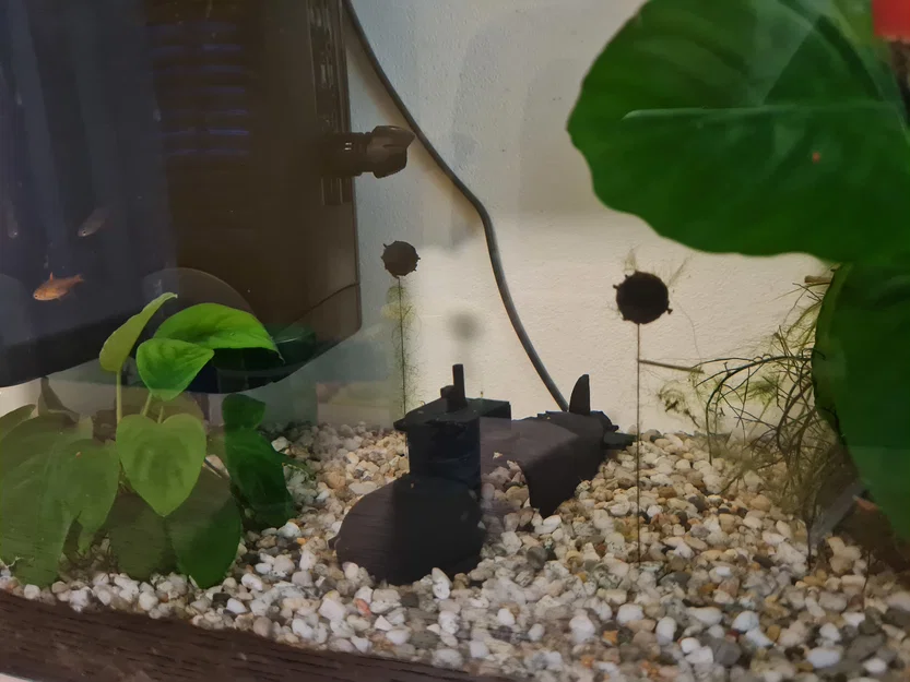 Tàu Ngầm Bị Chìm Cho Hồ Cá (Sunken Submarine for Aquarium) - Image 4