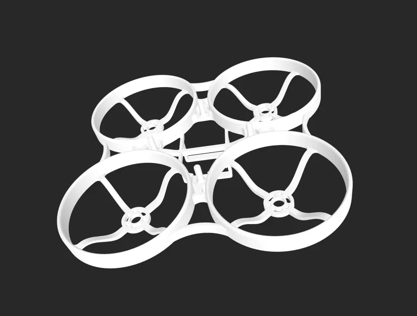 Khung Drone Tiny Whoop 75mm Tự In 3D Bền Bỉ Cho Quadcopter - Image 1