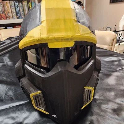 Mũ đội được HellDivers (Wearable HellDivers Helm)
