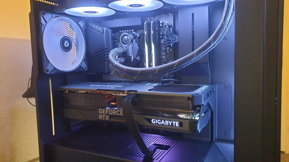 Bracket đỡ GPU Gigabyte 4090 cho NZXT H7 Flow - Image 3