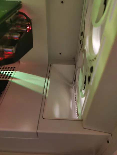 Nắp che đáy phía trước (Bottom Front Cover) cho vỏ case NZXT H7 - Image 1