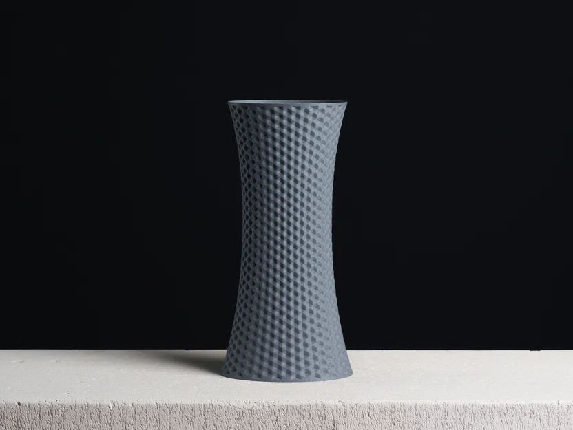 Bình Trophy | Texture Lục Giác (Vase Mode) - Image 1