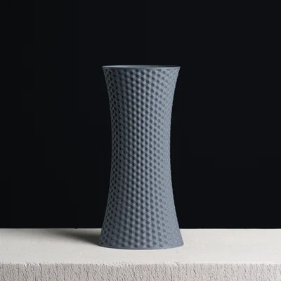 Bình Trophy | Texture Lục Giác (Vase Mode)