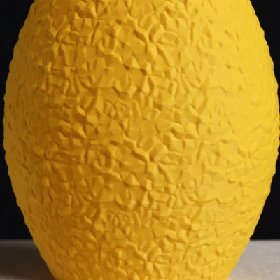Bình Trang Trí Vân Đá Granite (Vase Mode)