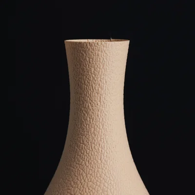 Bình Hoa Dạng Củ Họa Tiết Gạch (Vase Mode)