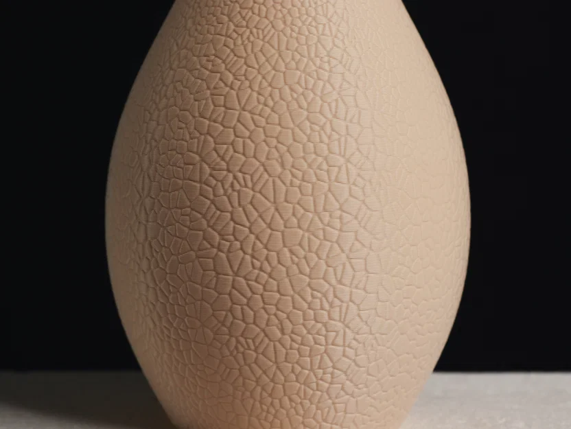 Bình Hoa Dạng Củ Họa Tiết Gạch (Vase Mode) - Image 3