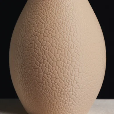 Bình Hoa Dạng Củ Họa Tiết Gạch (Vase Mode)