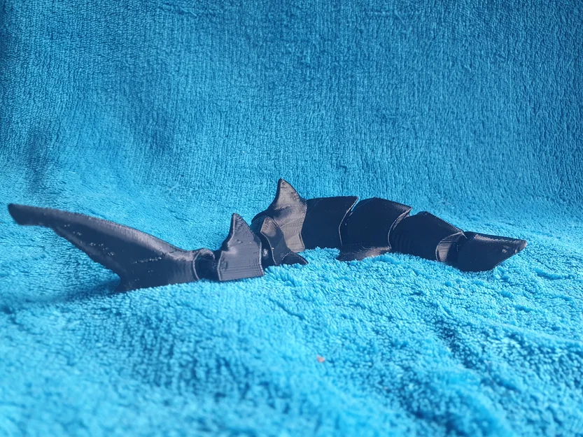 Cá mập hổ cát khớp linh hoạt (articulated Sand Tiger Shark) - Image 3