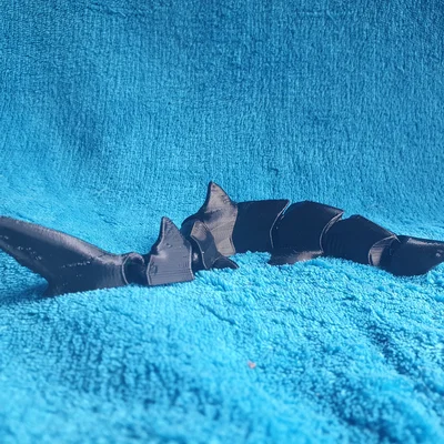 Cá mập hổ cát khớp linh hoạt (articulated Sand Tiger Shark)