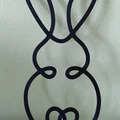 Mẫu in 3D tranh treo tường hình chú thỏ Bunny dễ thương - Thumbnail 2