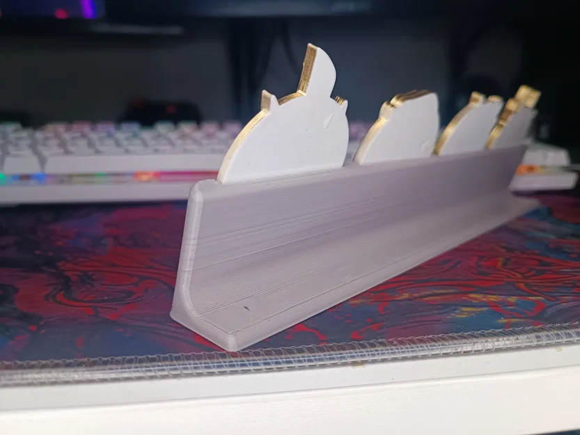 Giá đỡ trưng bày huy hiệu Fortnite (Fortnite Medallion Stand) in 3D - Image 3