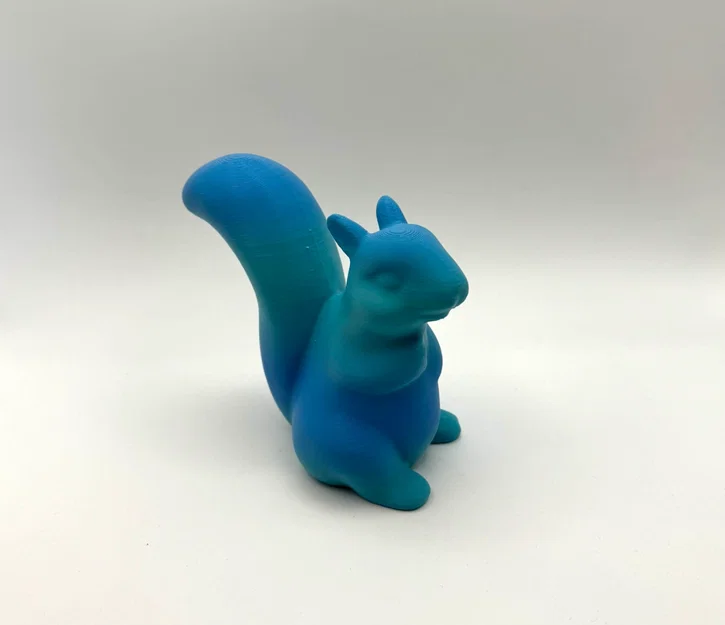 Mô hình chú sóc Decorative Squirrel 3D trang trí bàn làm việc - Image 1