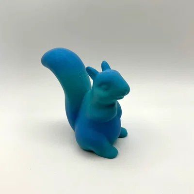 Mô hình chú sóc Decorative Squirrel 3D trang trí bàn làm việc
