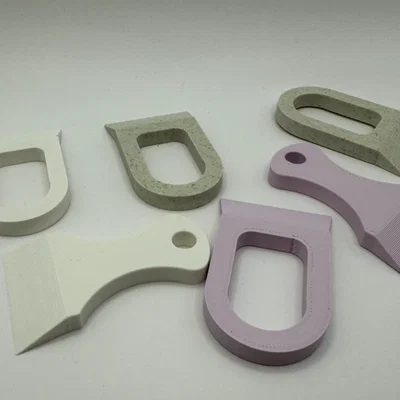 Bộ dụng cụ cạo bàn in 3D nhỏ gọn (Small Bed Scraper)