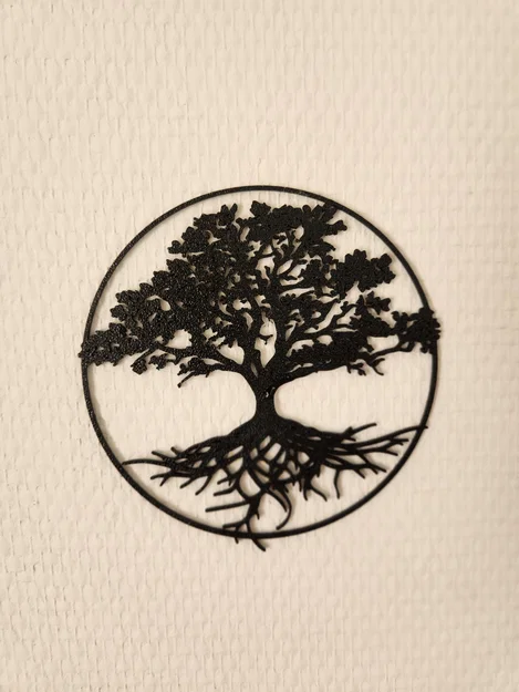 Cây có rễ bám - Tranh Treo Tường (Wall Art) - Image 1
