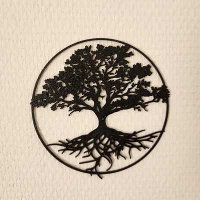 Cây có rễ bám - Tranh Treo Tường (Wall Art)