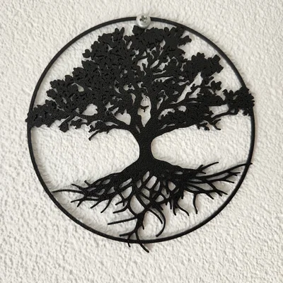 Cây có rễ bám - Tranh Treo Tường (Wall Art)
