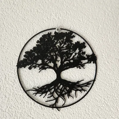 Cây có rễ bám - Tranh Treo Tường (Wall Art)