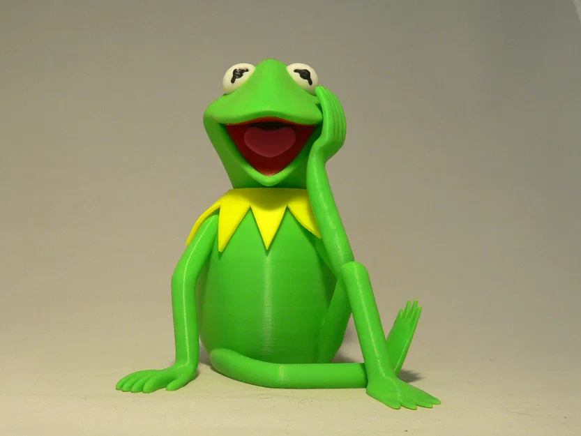Kermit – Mô hình 3D Kermit the Frog (Muppet) - Image 1