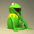 Kermit – Mô hình 3D Kermit the Frog (Muppet) - Thumbnail 3