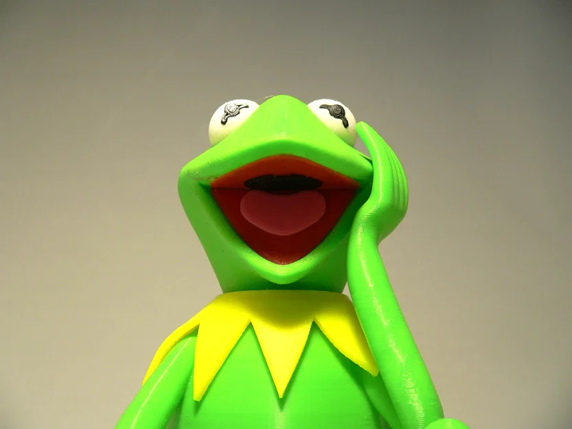 Kermit – Mô hình 3D Kermit the Frog (Muppet) - Image 5